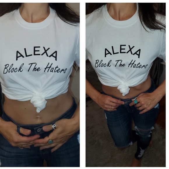 ❄️WINTER SALE❄️ ALEXA block the Haters tee - Picture 4 of 13